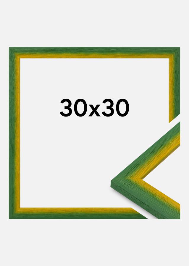 Marco Cornwall Vidrio acrílico Verde 30x30 cm