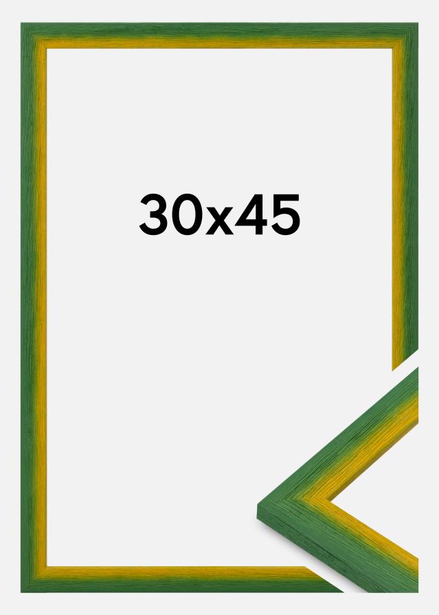 Marco Cornwall Vidrio acrílico Verde 30x45 cm