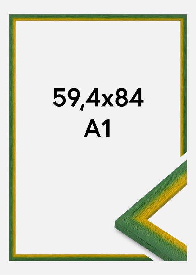 Marco Cornwall Vidrio acrílico Verde 59,4x84,1 cm (A1)