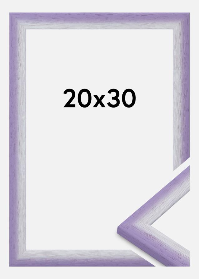 Marco Cornwall Vidrio acrílico Lila claro 20x30 cm