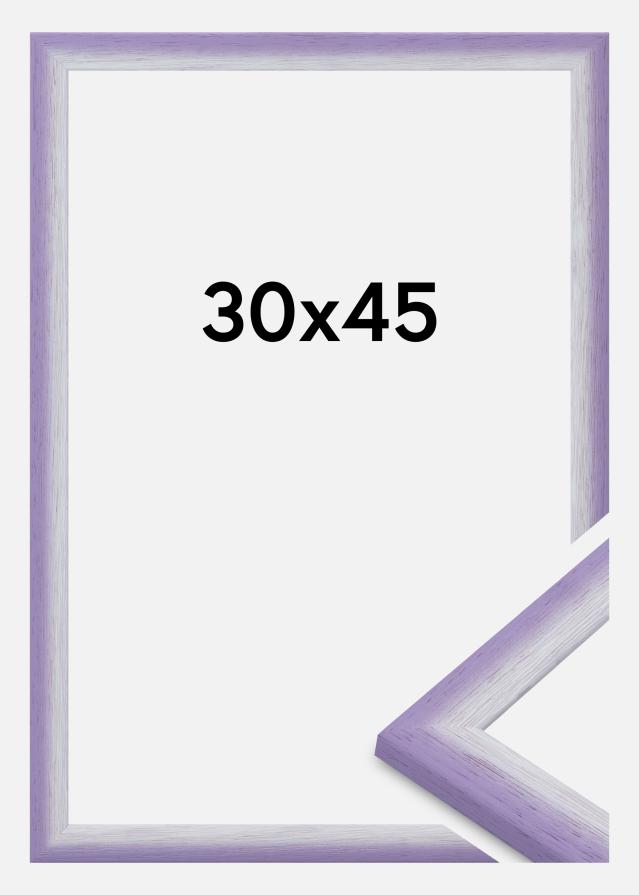 Marco Cornwall Vidrio acrílico Lila claro 30x45 cm