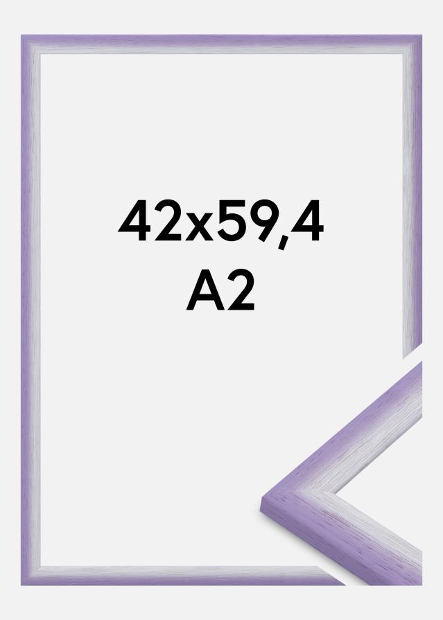 Marco Cornwall Vidrio acrílico Lila claro 42x59,4 cm (A2)