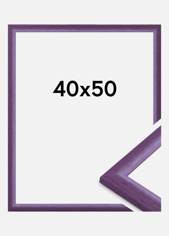 Marco Cornwall Vidrio acrílico Lila 40x50 cm
