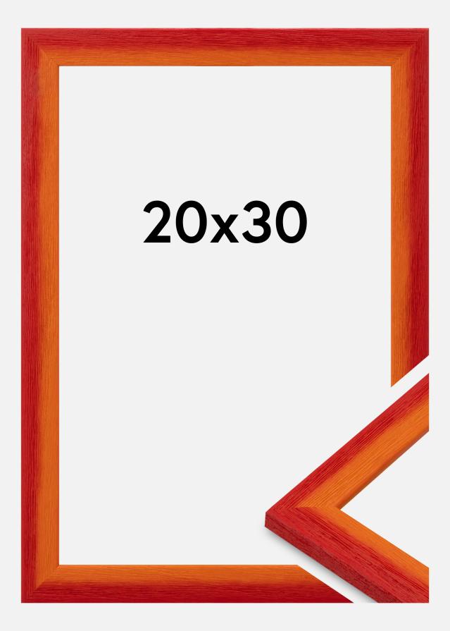 Marco Cornwall Vidrio acrílico Rojo 20x30 cm