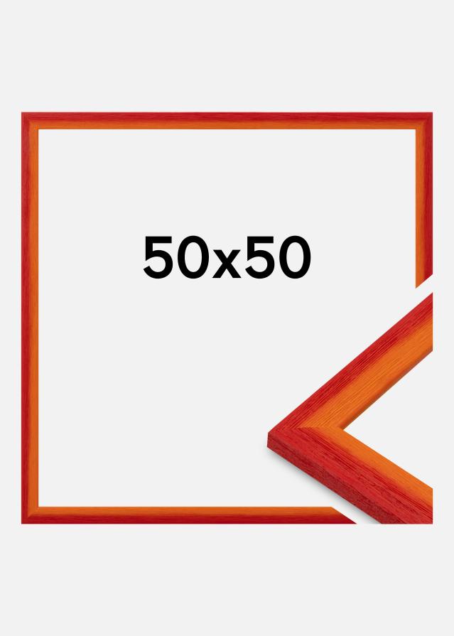 Marco Cornwall Vidrio acrílico Rojo 50x50 cm