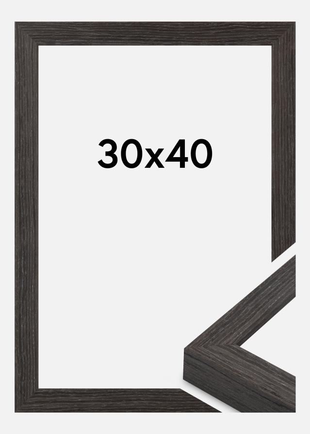 Marco Cotswold Vidrio acrílico Gris 30x40 cm