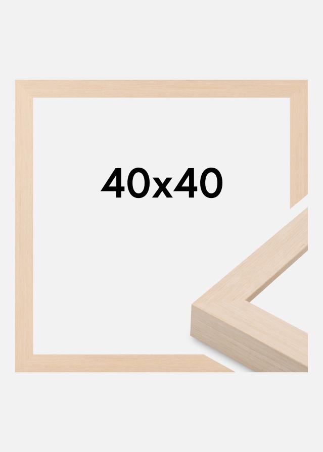 Marco Cotswold Vidrio acrílico Marfil 40x40 cm