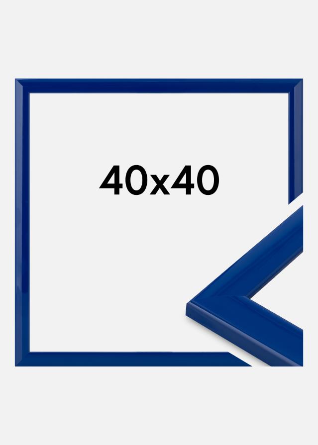 Marco Dorset Vidrio acrílico azul oscuro 40x40 cm