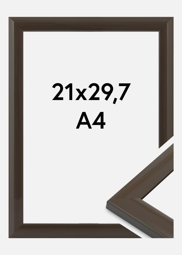Marco Dorset Vidrio acrílico gris oscuro 21x29,7 cm (A4)