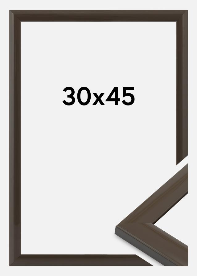 Marco Dorset Vidrio acrílico Gris oscuro 30x45 cm