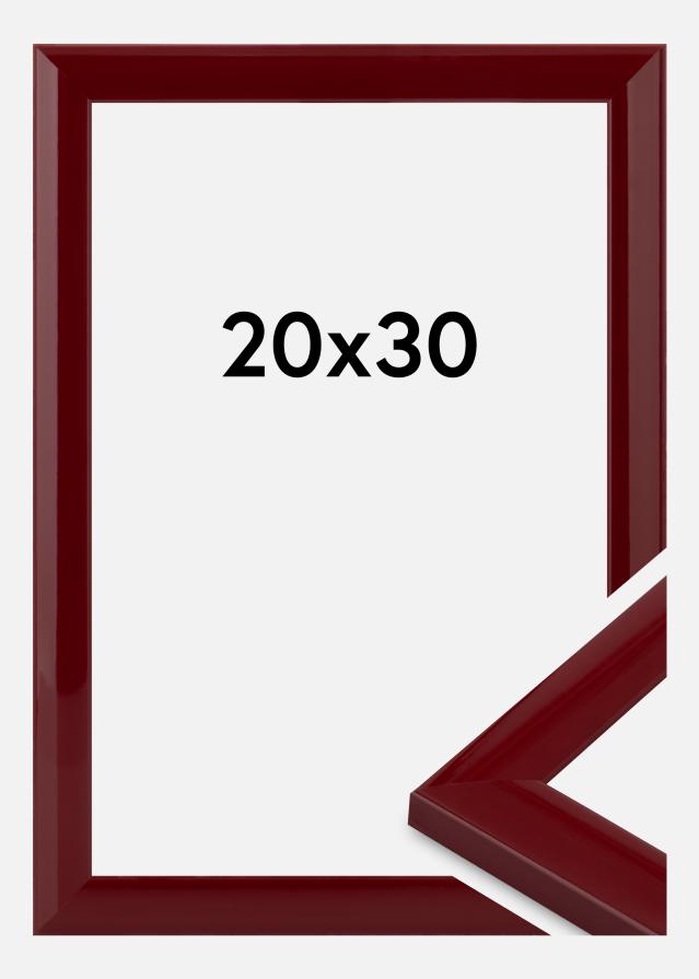 Marco Dorset Vidrio acrílico Rojo oscuro 20x30 cm