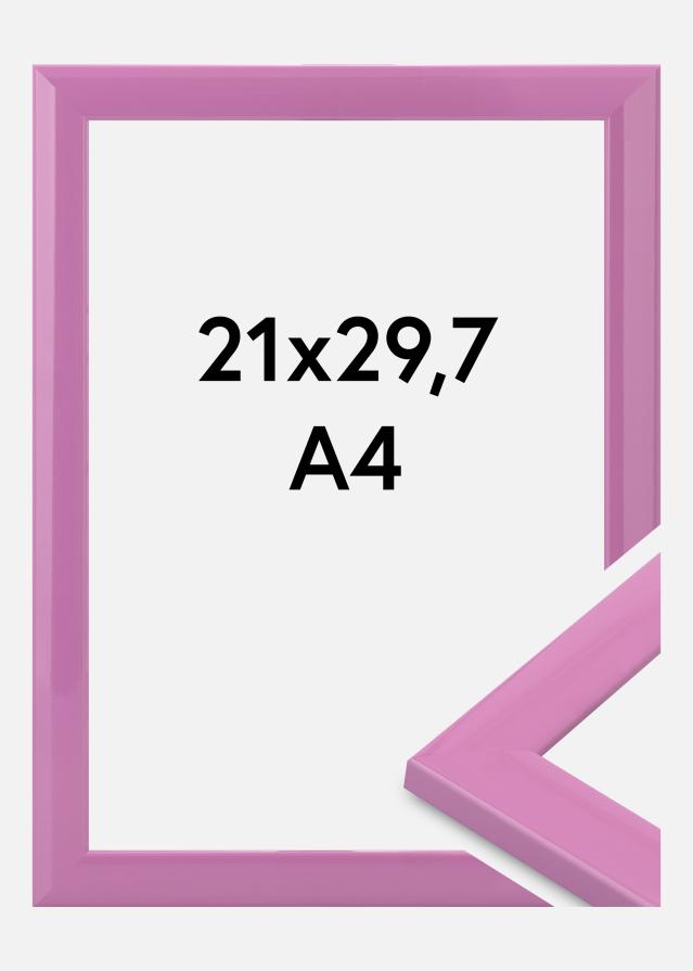Marco Dorset Vidrio acrílico Rosa 21x29,7 cm (A4)