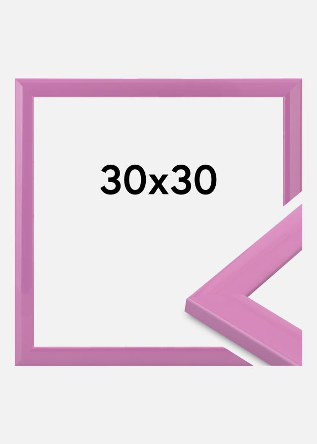 Marco Dorset Vidrio acrílico Rosa 30x30 cm