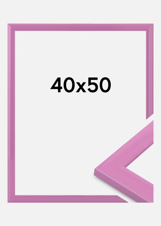 Marco Dorset Vidrio acrílico Rosa 40x50 cm