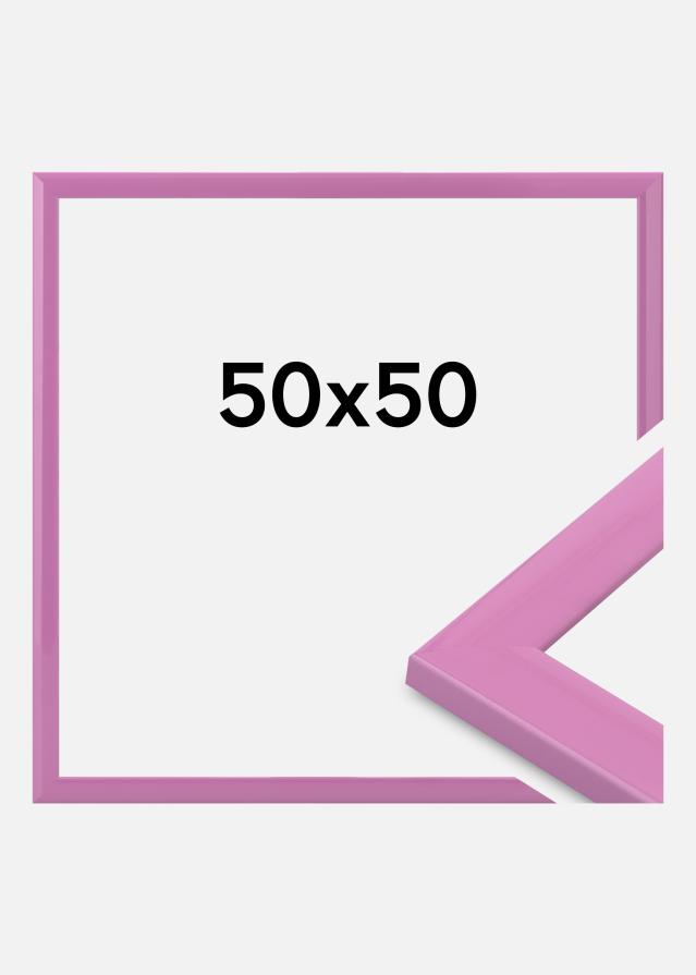 Marco Dorset Vidrio acrílico Rosa 50x50 cm