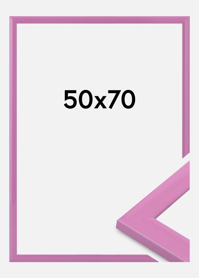 Marco Dorset Vidrio acrílico Rosa 50x70 cm