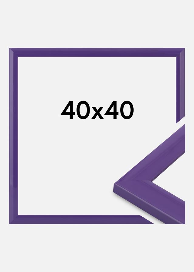 Marco Dorset Vidrio acrílico Lila 40x40 cm