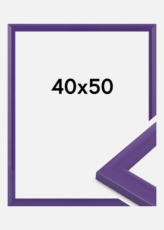Marco Dorset Vidrio acrílico Lila 40x50 cm