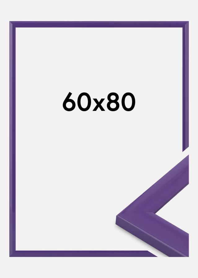 Marco Dorset Vidrio acrílico Lila 60x80 cm
