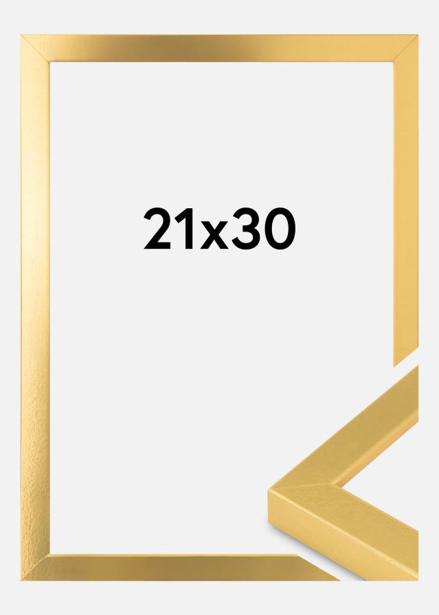 Macro de cuadro Oro Ancho 21 x 30 cm