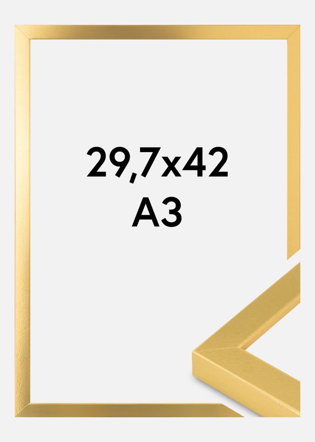 Macro de cuadro Oro Ancho 29,7 x 42 cm (A3)