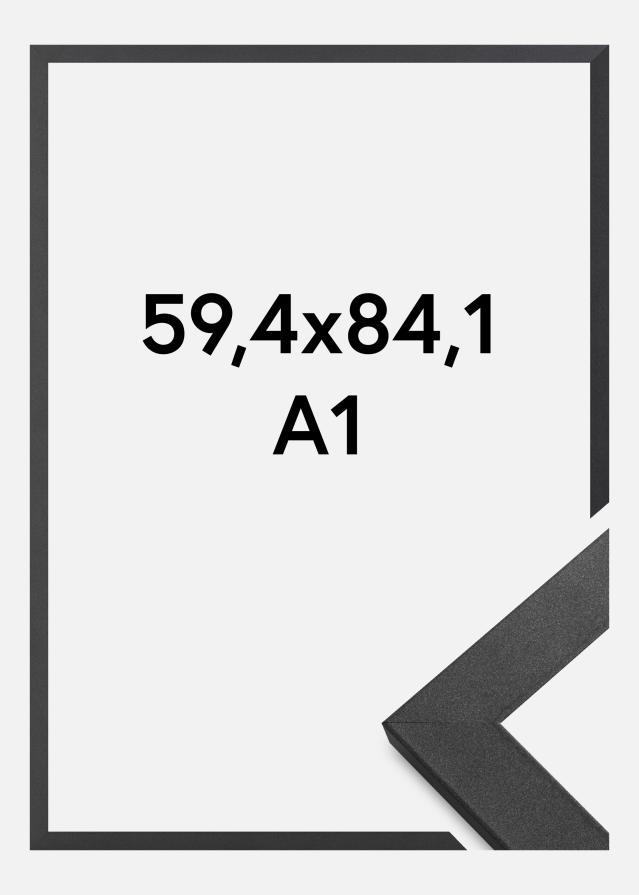 Marco Graphite Wood Vidrio acrílico 59,4x84,1 cm (A1)