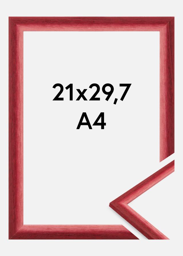 Marco Cornwall Vidrio acrílico Rojo oscuro 21x29,7 cm (A4)
