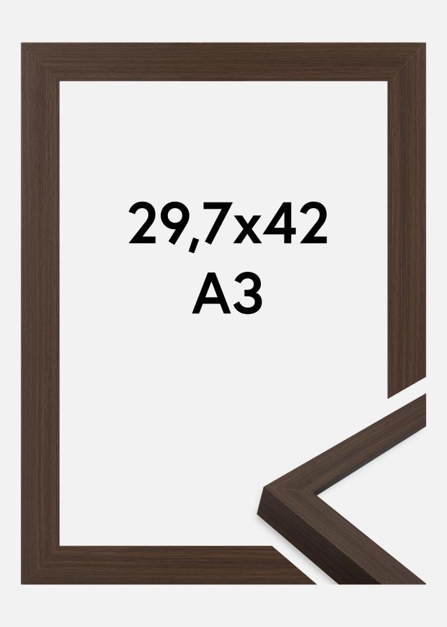 Marco Wells Vidrio acrílico Marrón 29,7x42 cm (A3)