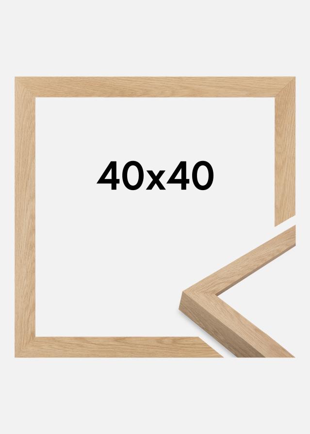 Marco Wells Vidrio acrílico Roble 40x40 cm