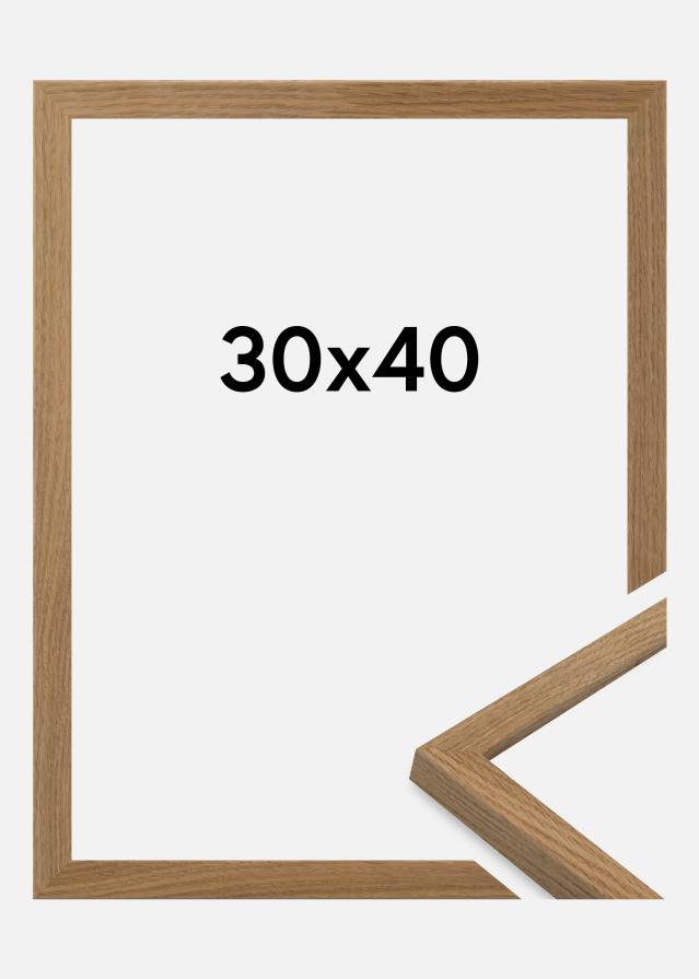 Marco Salisbury Vidrio acrílico Roble 30x40 cm
