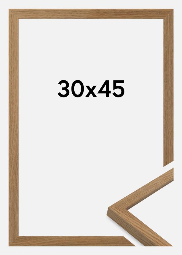 Marco Salisbury Vidrio acrílico Roble 30x45 cm