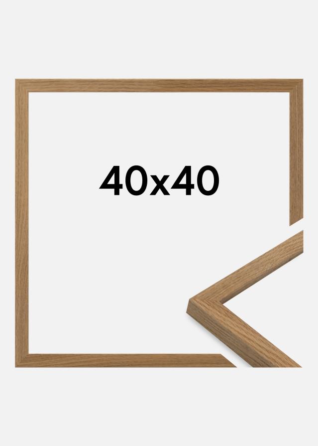 Marco Salisbury Vidrio acrílico Roble 40x40 cm