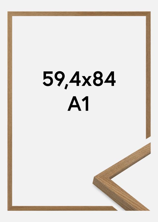 Marco Salisbury Vidrio acrílico Roble 59,4x84,1 cm (A1)