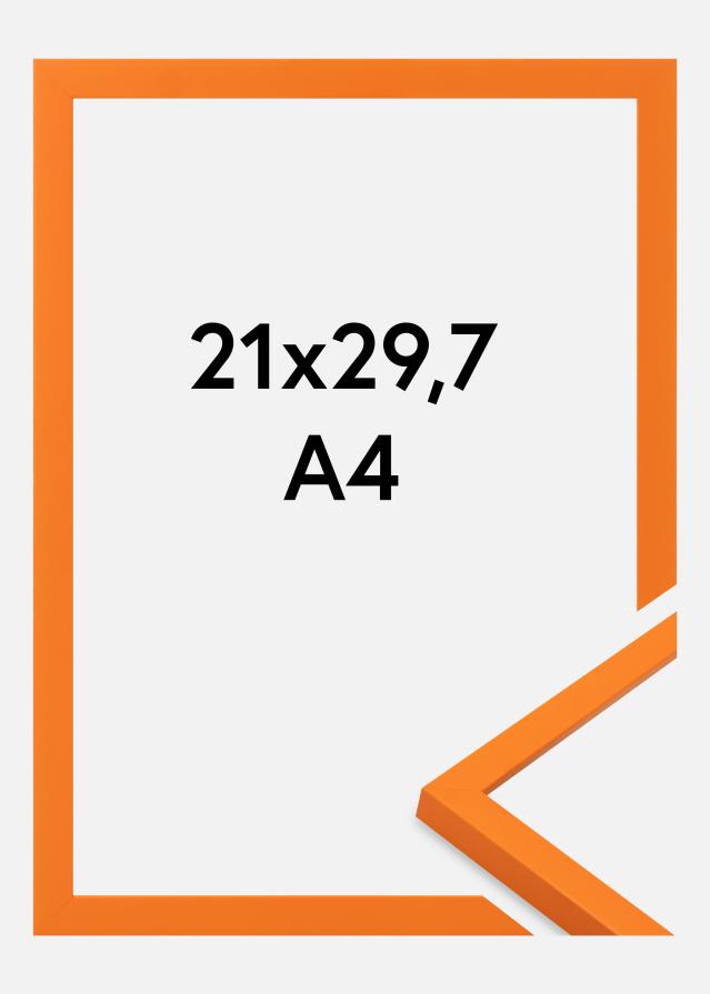 Marco Kent Vidrio acrílico Naranja 21x29,7 cm (A4)