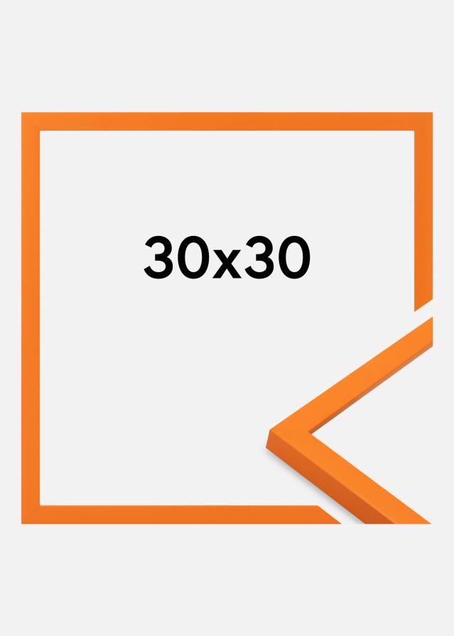 Marco Kent Vidrio acrílico Naranja 30x30 cm