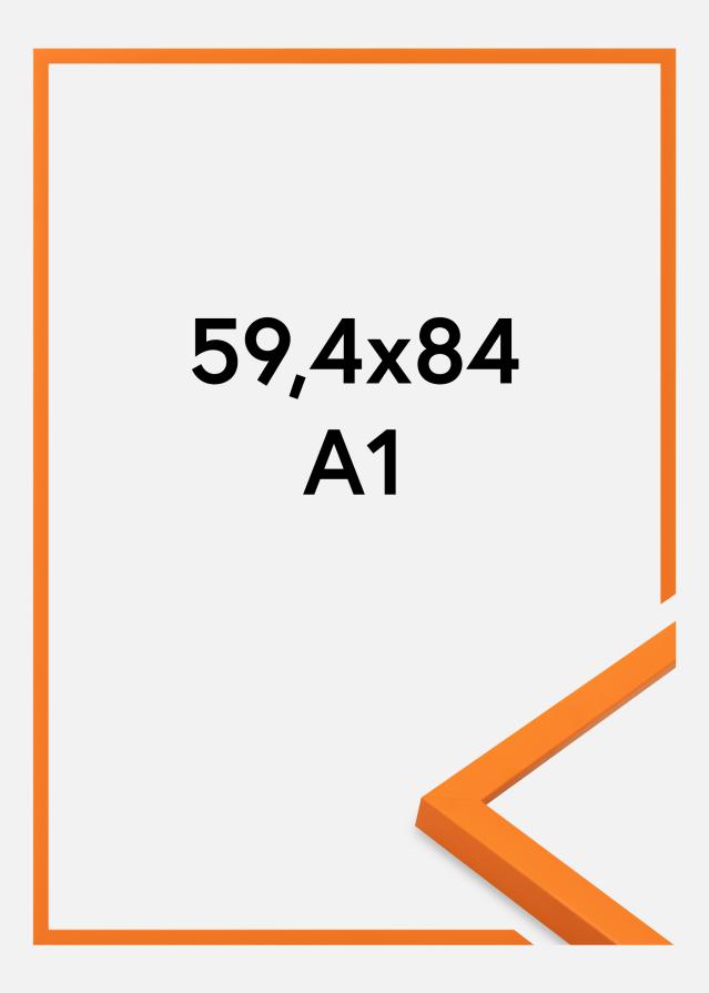 Marco Kent Vidrio acrílico Naranja 59,4x84,1 cm (A1)