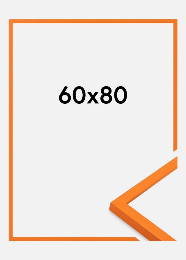 Marco Kent Vidrio acrílico Naranja 60x80 cm