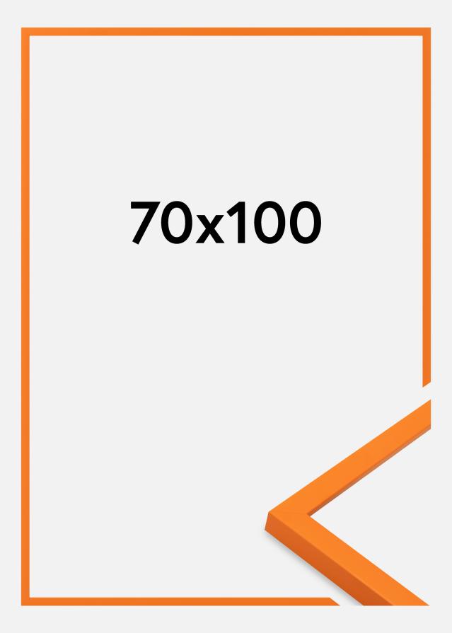 Marco Kent Vidrio acrílico Naranja 70x100 cm