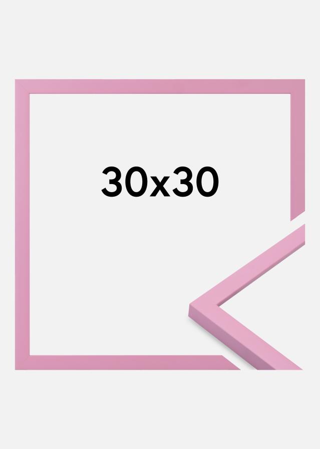 Marco Kent Vidrio acrílico Rosa 30x30 cm