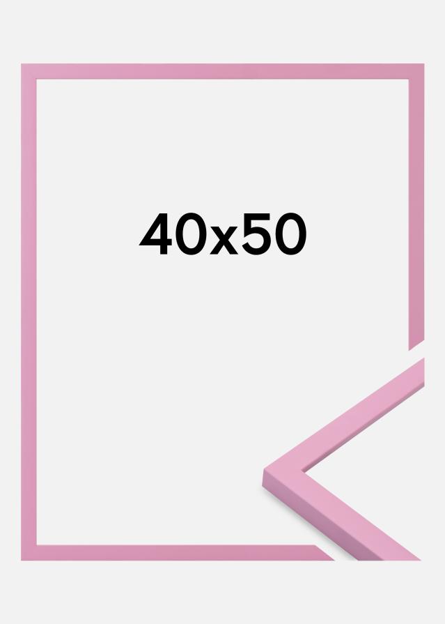 Marco Kent Vidrio acrílico Rosa 40x50 cm