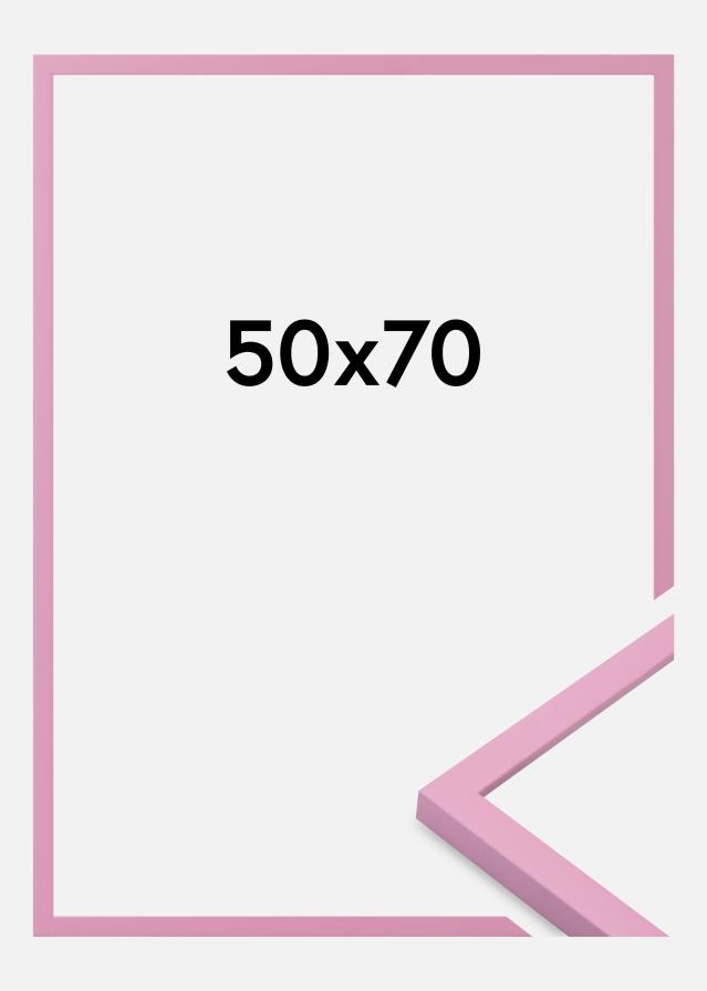 Marco Kent Vidrio acrílico Rosa 50x70 cm