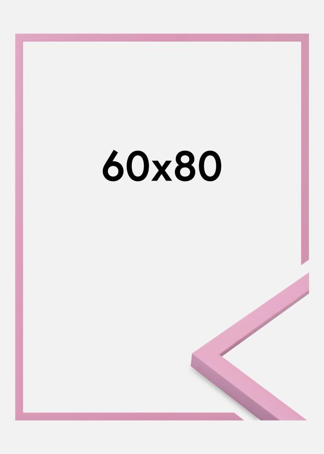 Marco Kent Vidrio acrílico Rosa 60x80 cm