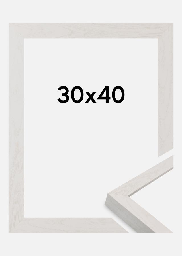 Marco Wells Vidrio acrílico Blanco 30x40 cm