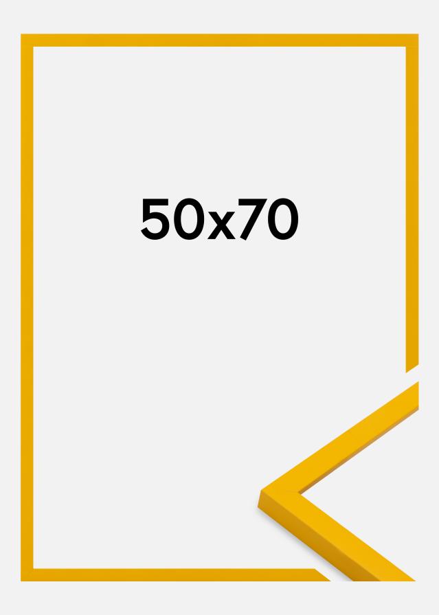 Marco Kent Vidrio acrílico Oro 50x70 cm