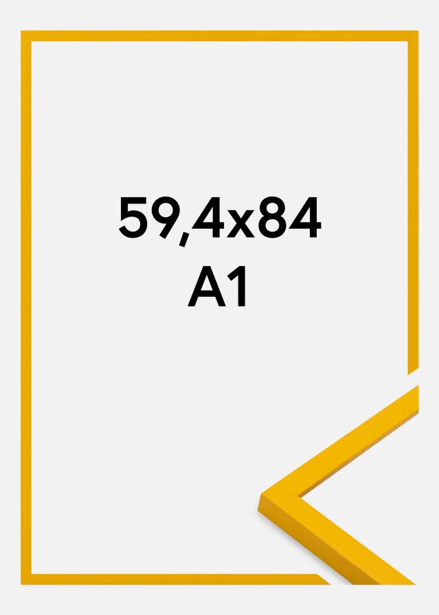 Marco Kent Vidrio acrílico Oro 59,4x84,1 cm (A1)