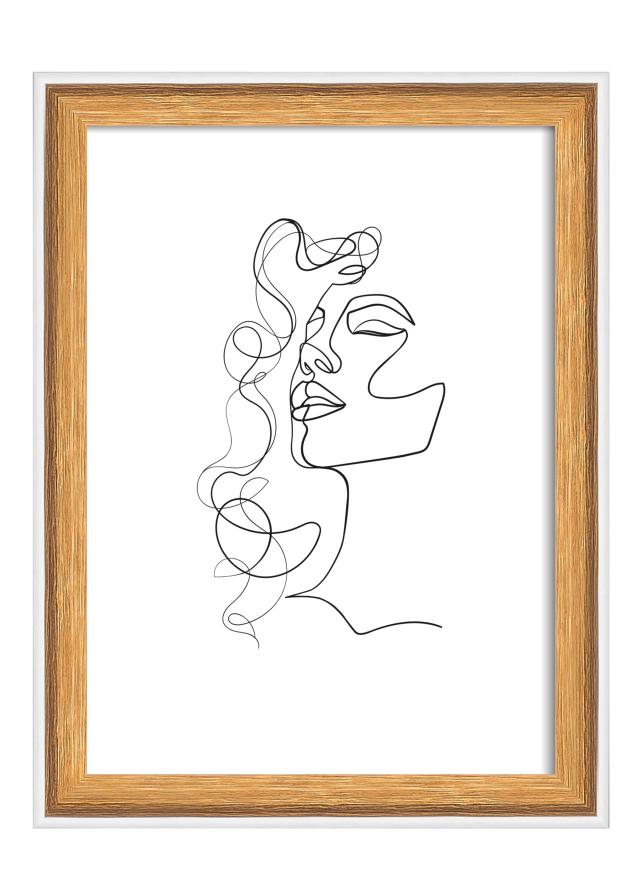 Marco Silhouette Nogal 13x18 cm