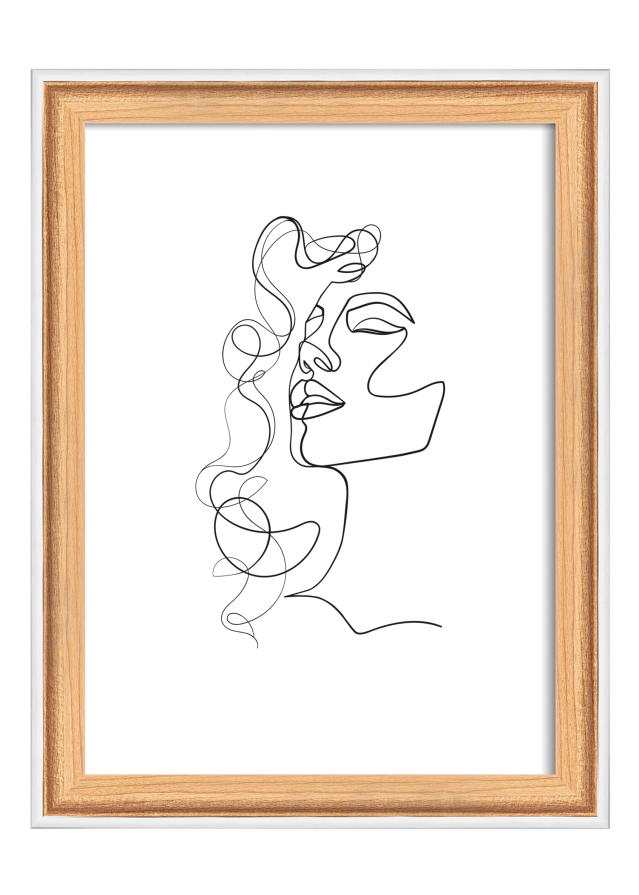 Marco Silhouette Roble 13x18 cm