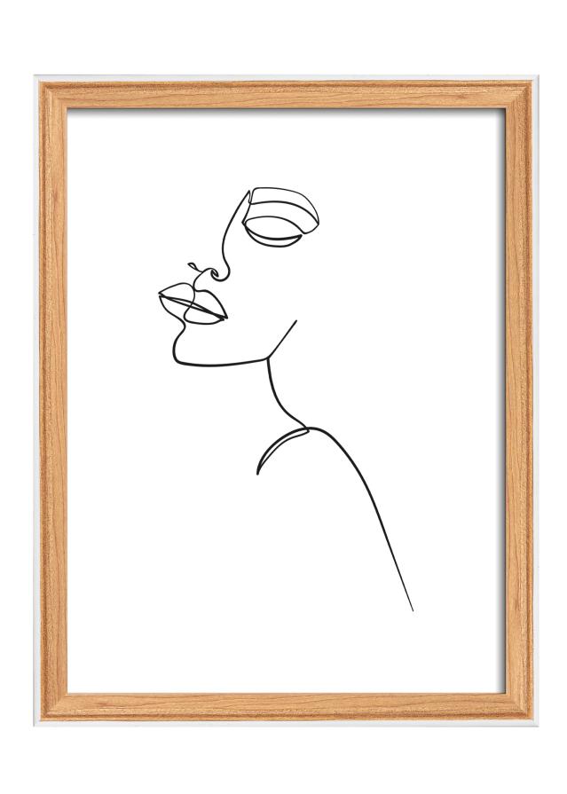 Marco Silhouette Roble 15x20 cm