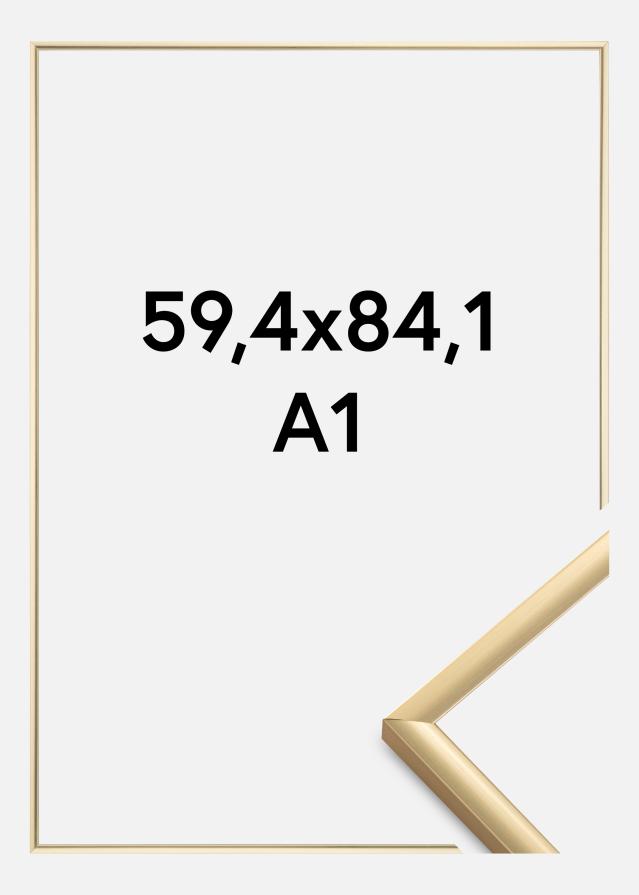 Marco New Lifestyle Vidrio acrílico Dorado 59,4x84 cm (A1)