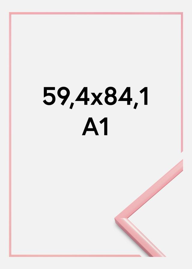 Marco New Lifestyle Vidrio acrílico Rosa 59,4x84,1 cm (A1)